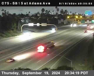 SB 15 at Adams Ave (On Ramp)