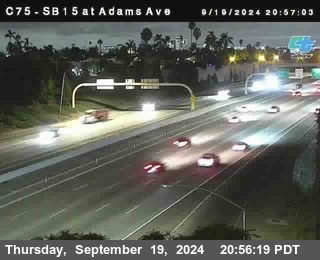 SB 15 at Adams Ave (On Ramp)