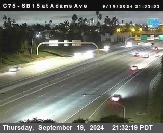 SB 15 at Adams Ave (On Ramp)