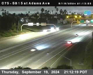 SB 15 at Adams Ave (On Ramp)