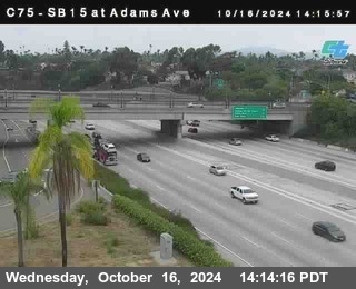 SB 15 at Adams Ave (On Ramp)