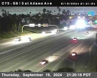 SB 15 at Adams Ave (On Ramp)