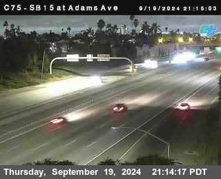 SB 15 at Adams Ave (On Ramp)