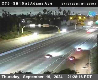 SB 15 at Adams Ave (On Ramp)