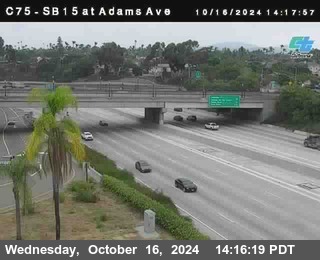 SB 15 at Adams Ave (On Ramp)