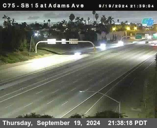 SB 15 at Adams Ave (On Ramp)