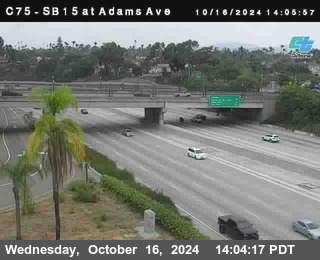 SB 15 at Adams Ave (On Ramp)