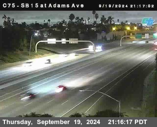 SB 15 at Adams Ave (On Ramp)