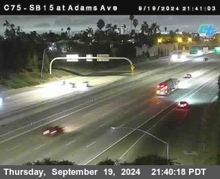 SB 15 at Adams Ave (On Ramp)