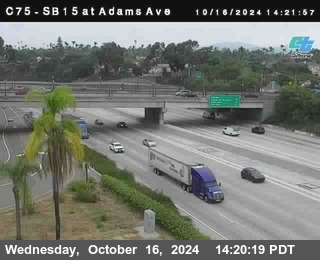 SB 15 at Adams Ave (On Ramp)