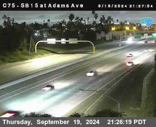 SB 15 at Adams Ave (On Ramp)