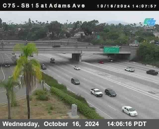 SB 15 at Adams Ave (On Ramp)