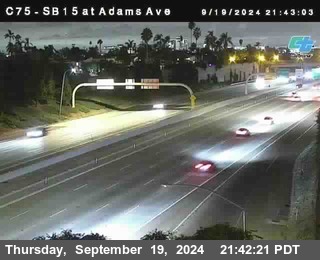 SB 15 at Adams Ave (On Ramp)