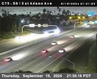 SB 15 at Adams Ave (On Ramp)