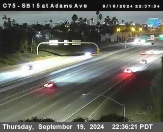 SB 15 at Adams Ave (On Ramp)