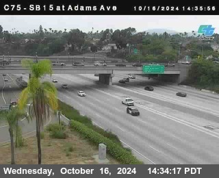 SB 15 at Adams Ave (On Ramp)