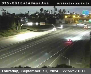 SB 15 at Adams Ave (On Ramp)