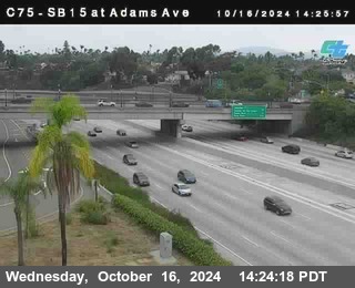 SB 15 at Adams Ave (On Ramp)