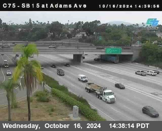 SB 15 at Adams Ave (On Ramp)