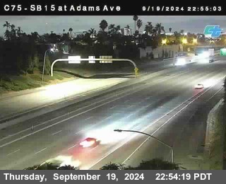 SB 15 at Adams Ave (On Ramp)