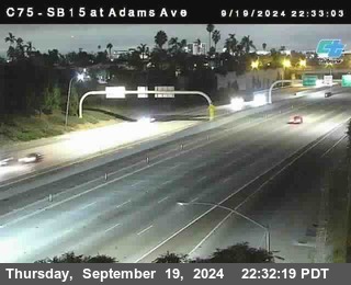 SB 15 at Adams Ave (On Ramp)