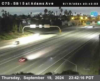 SB 15 at Adams Ave (On Ramp)