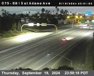 SB 15 at Adams Ave (On Ramp)