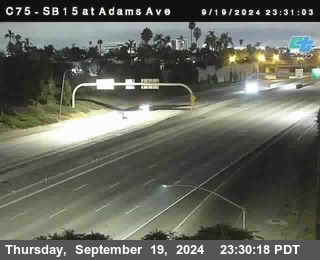 SB 15 at Adams Ave (On Ramp)