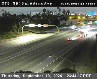 SB 15 at Adams Ave (On Ramp)