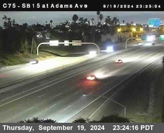 SB 15 at Adams Ave (On Ramp)