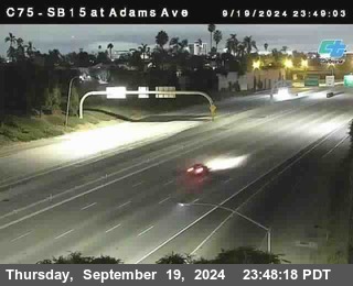 SB 15 at Adams Ave (On Ramp)