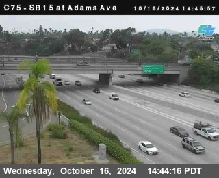 SB 15 at Adams Ave (On Ramp)