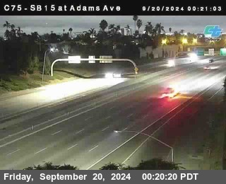 SB 15 at Adams Ave (On Ramp)