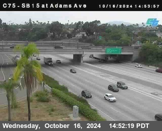 SB 15 at Adams Ave (On Ramp)