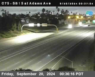 SB 15 at Adams Ave (On Ramp)