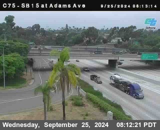 SB 15 at Adams Ave (On Ramp)