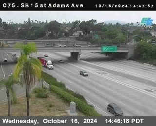 SB 15 at Adams Ave (On Ramp)