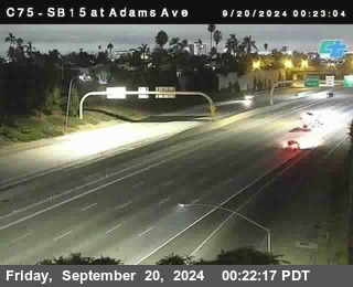 SB 15 at Adams Ave (On Ramp)