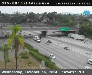 SB 15 at Adams Ave (On Ramp)