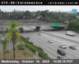 SB 15 at Adams Ave (On Ramp)