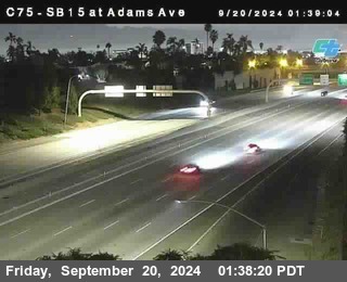 SB 15 at Adams Ave (On Ramp)