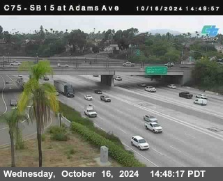 SB 15 at Adams Ave (On Ramp)