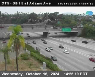 SB 15 at Adams Ave (On Ramp)