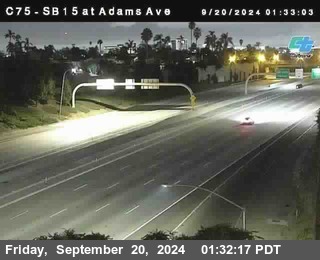 SB 15 at Adams Ave (On Ramp)