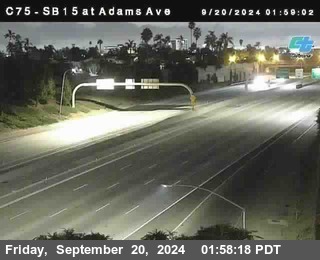 SB 15 at Adams Ave (On Ramp)