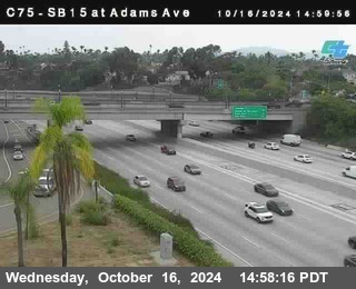 SB 15 at Adams Ave (On Ramp)