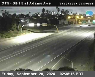 SB 15 at Adams Ave (On Ramp)