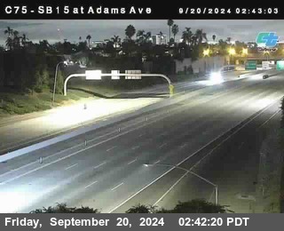 SB 15 at Adams Ave (On Ramp)