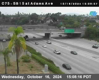 SB 15 at Adams Ave (On Ramp)