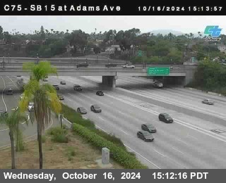 SB 15 at Adams Ave (On Ramp)